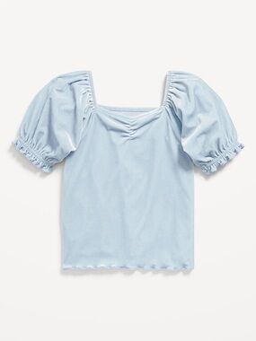 Old Navy Puff-Sleeve Velvet Top for Toddler Girls